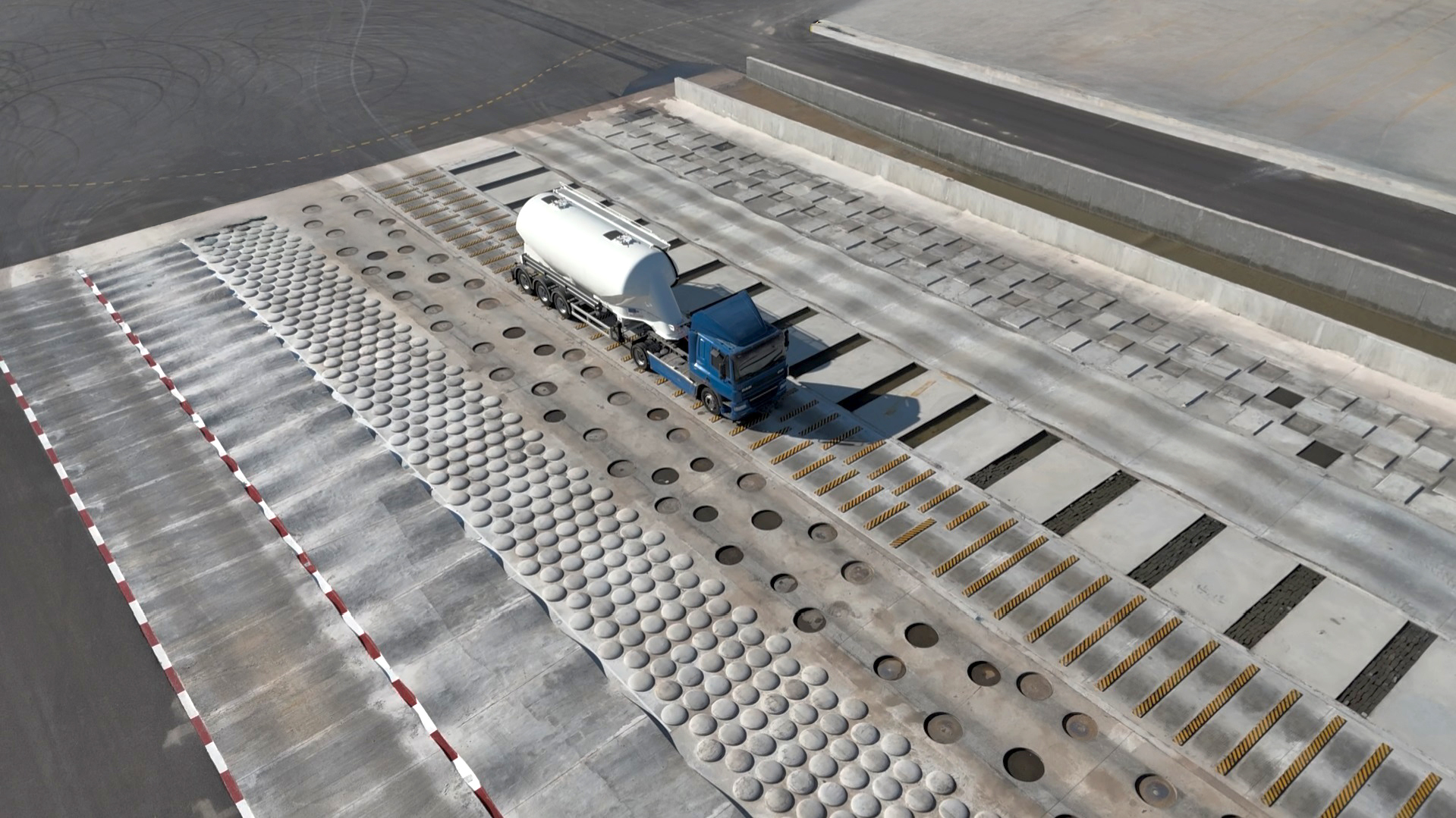 Kässbohrer Silo on the Test Track